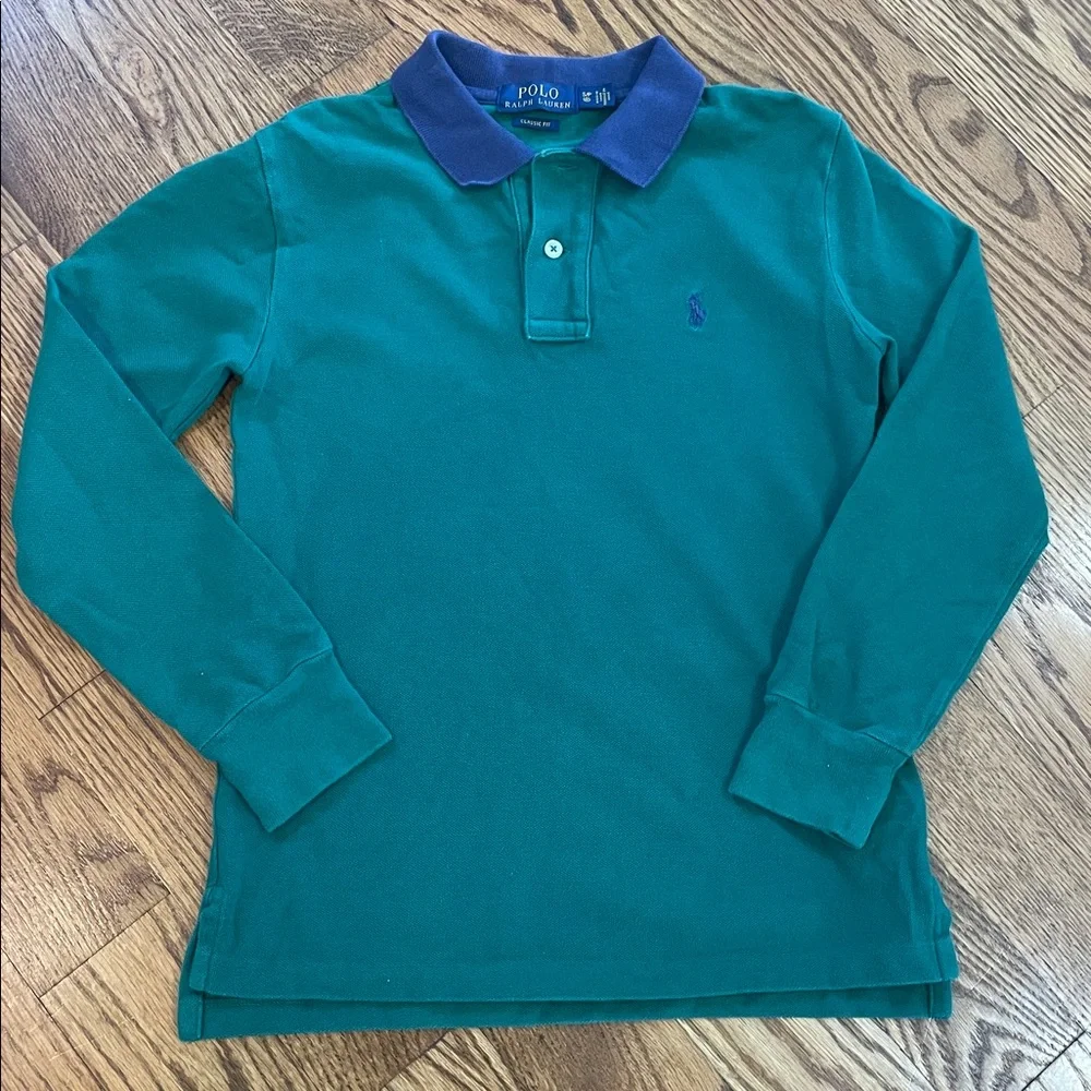 Boy’s Polo Ralph Lauren Long Sleeve Polo Shirt. Size Small. Excellent Condition.